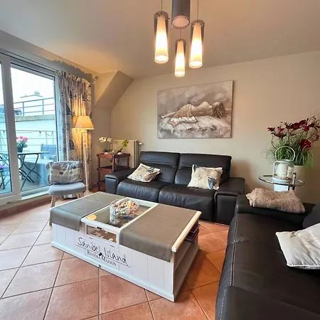 Le Charming Duplex Lumineux Avec Balcon, Terrasse Ensoleillee & Parking Lägenhet